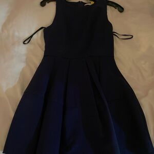 Elegant Navy Blue Dress
